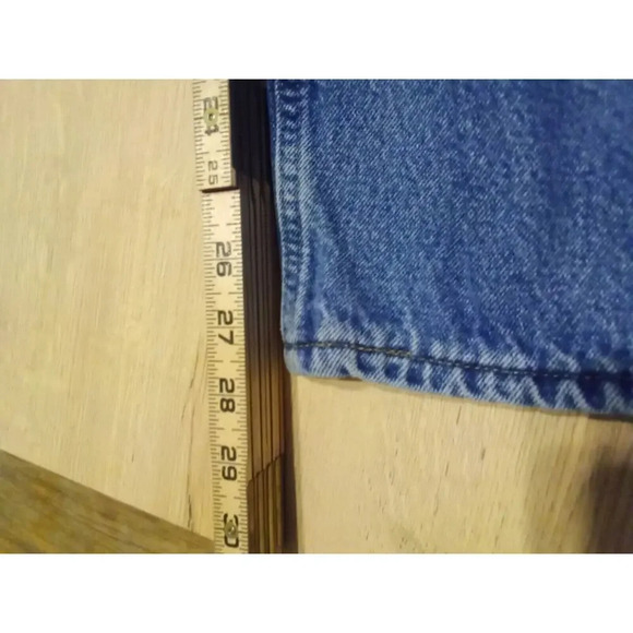 Carhartt Relaxed Fit Work Jeans Medium Blue 42x28 - Picture 4 of 7